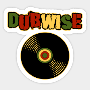 Dubwise-RastaRecord Sticker